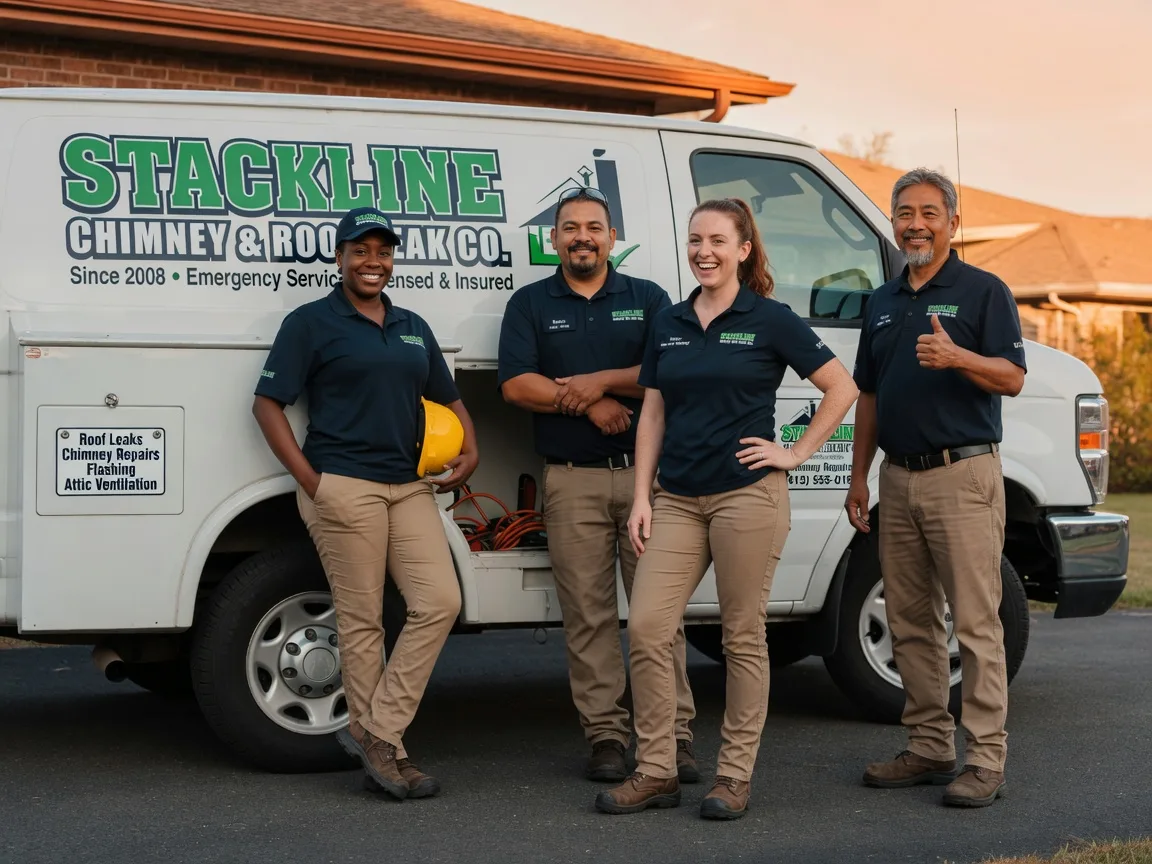 Chimney flashing repair company in Tougaloo, MS